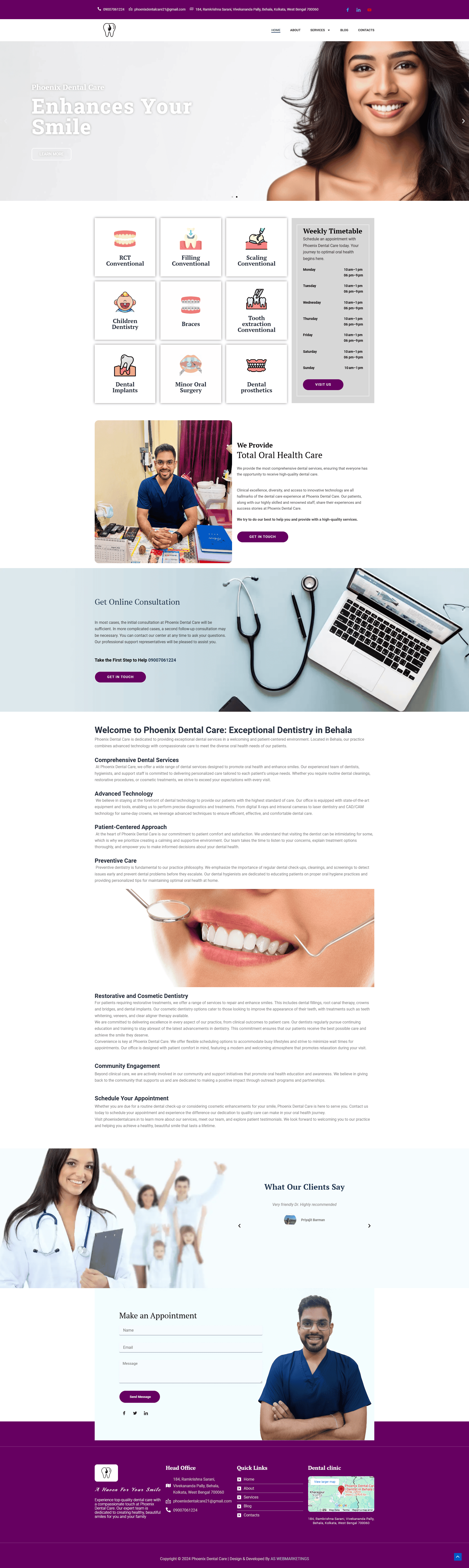 Secure and reliable web development company in Kolkata for robust websites.