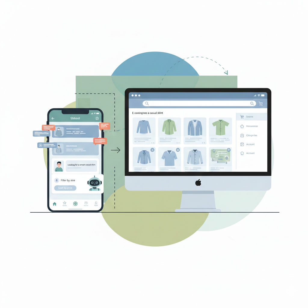 Chatbots and AI search improving online shopping experience