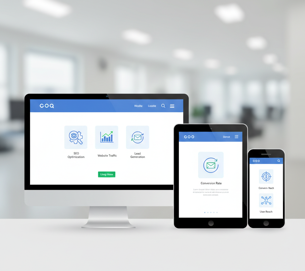 Business website development for online growth