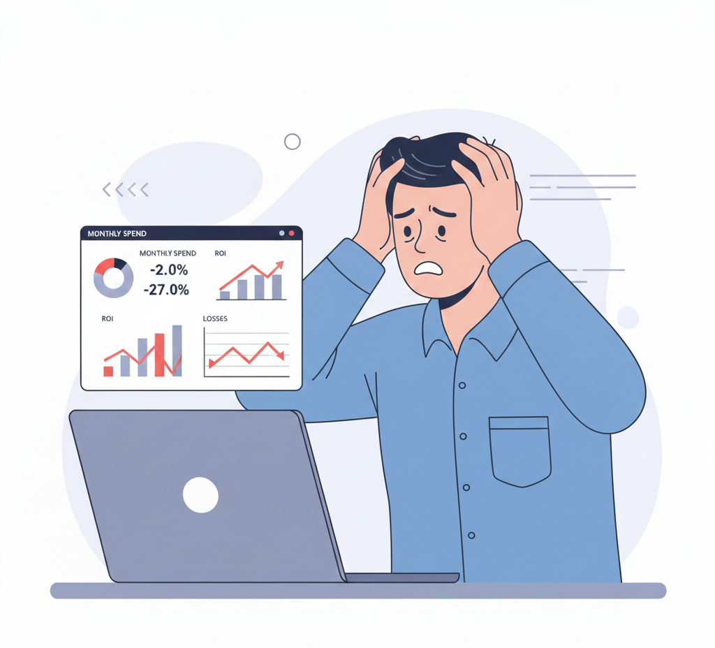 Losing money on digital marketing agency