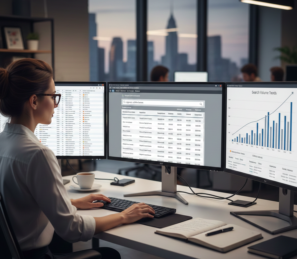 Keyword research for e-commerce SEO