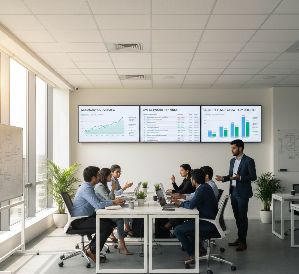 B2B SEO agency in Kolkata planning search engine optimization strategy