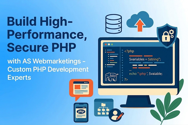 custom php website development services Kolkata