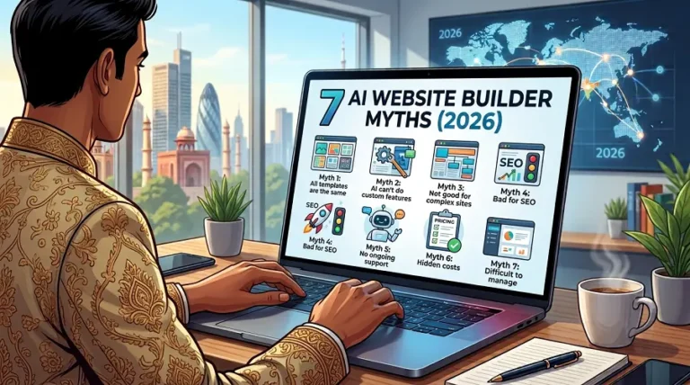 7 AI Website Builder Myths Small Businesses Still Believe in 2026