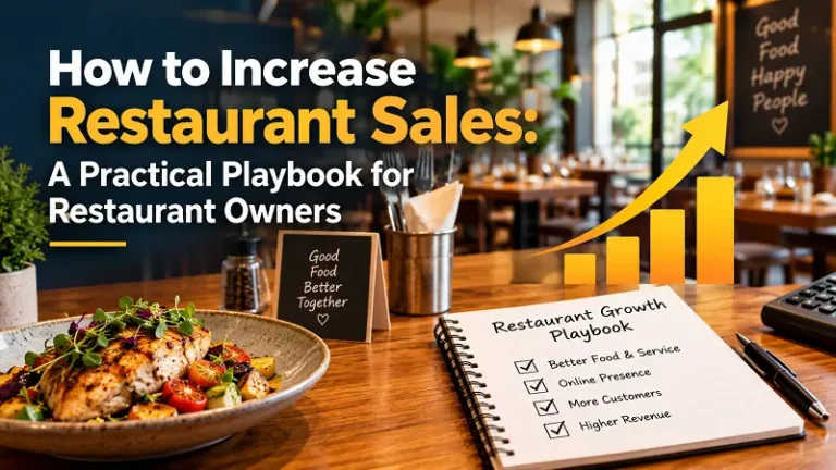 How to Increase Restaurant Sales: A Practical Playbook for Restaurant Owners
