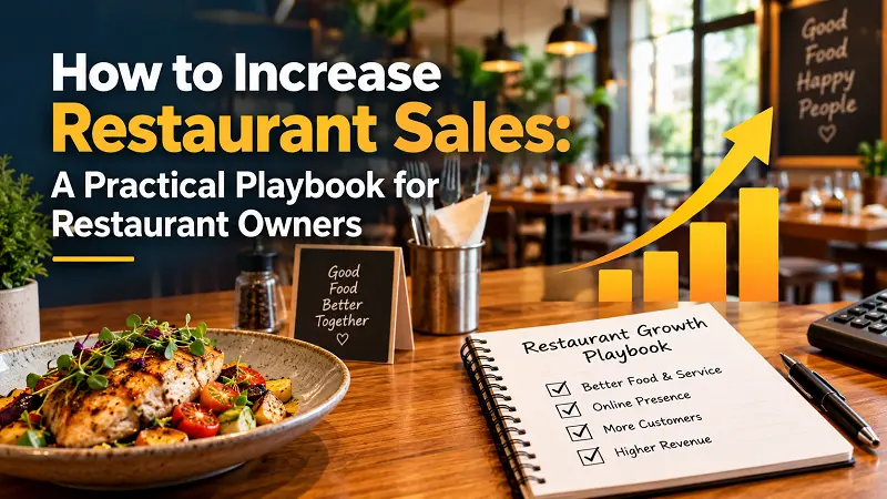 How to increase restaurant sales for restaurant owners