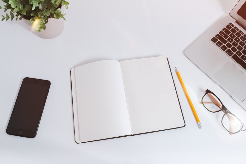 Laptop and notes for handling RFQ enquiries